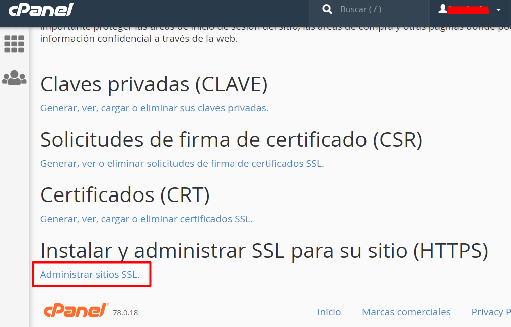Install and manage SSL in cPanel