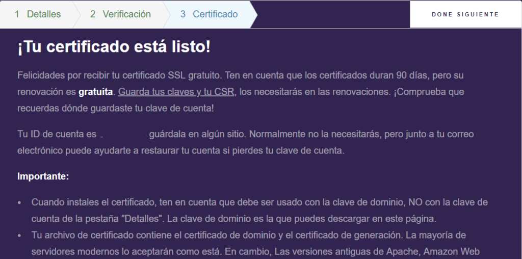 SSL certificate on GoDaddy