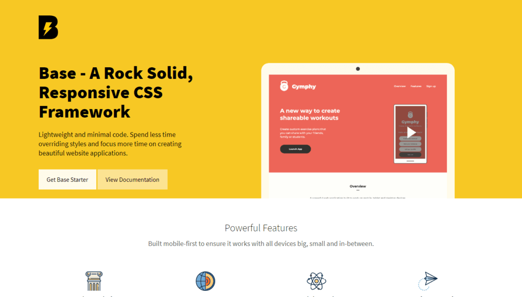CSS frameworks for building websites