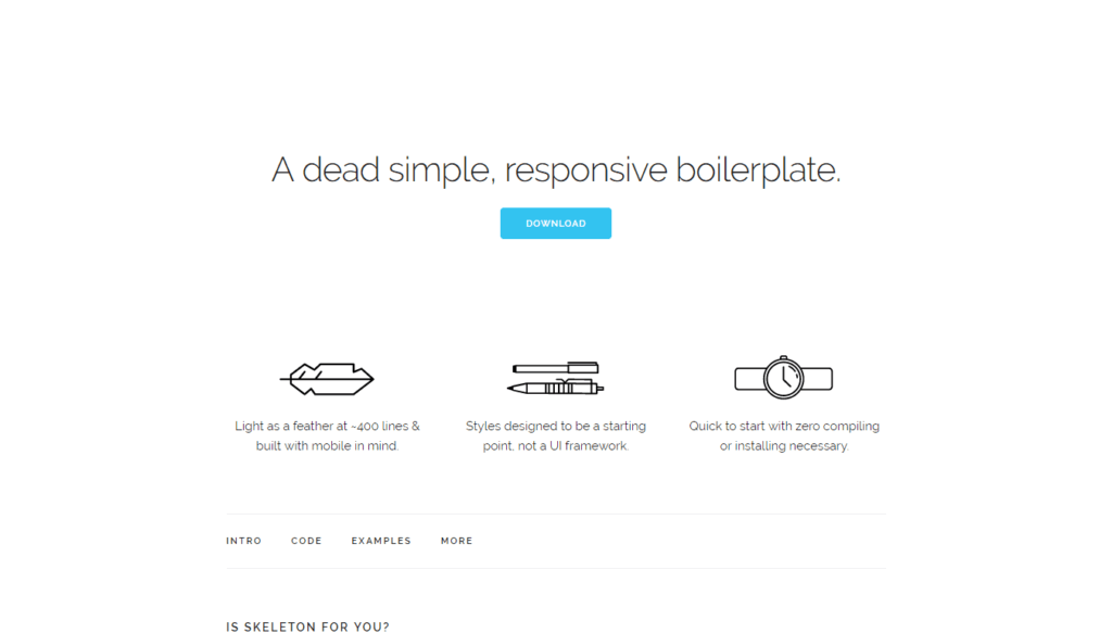 CSS Frameworks: Skeleton